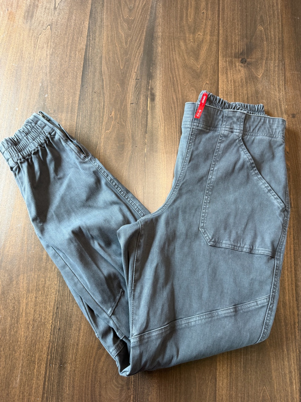 SPANX Charcoal Gray Women's Jogger Track Pants